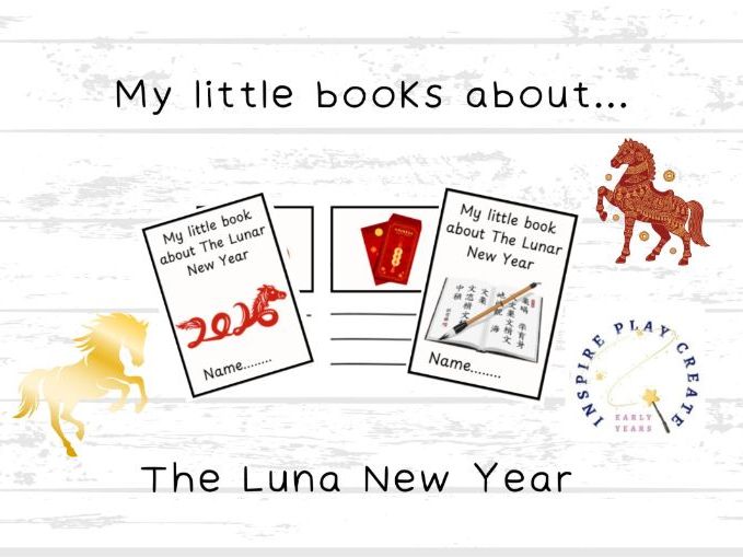 My little books about The Lunar New Year - Year of the  Horse