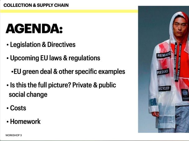 Fashion & Supply chain #3