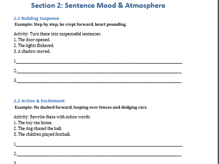 Super Sentences Workbooks