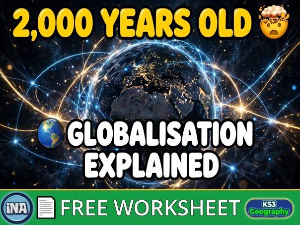 Globalisation: An Introduction - FREE KS3 Geography Worksheet
