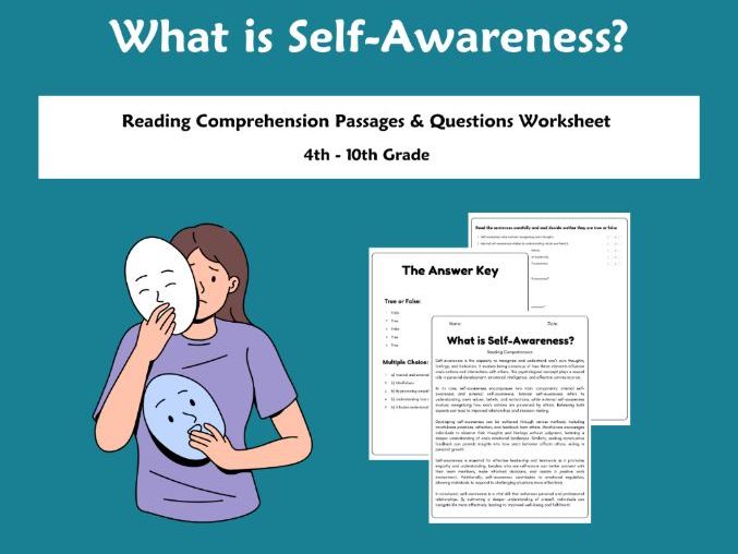 What is Self-Awareness?: Reading Comprehension Passages & Questions ...