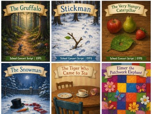 EYFS School Concert Scripts — Complete Bundle (25 Scripts)