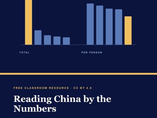 Reading China by the Numbers: 12 Data Lessons for Geography and Maths (Ages 12–16)