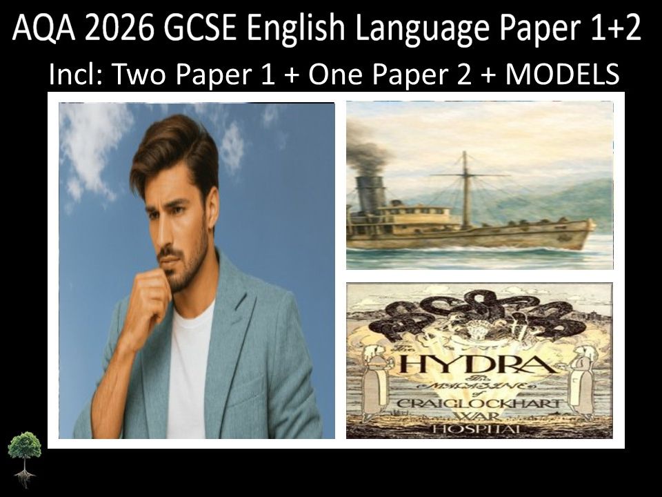 Three AQA 2026 GCSE English Language Paper 1 & 2 Mocks | Models