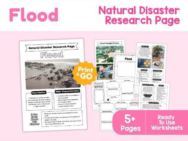 Flood Research Page | Flooding and Extreme Weather Activities for Kids