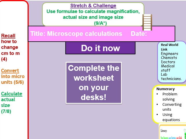 AQA AS GCE A Level Biology Unit 1 notes by bobfrazzle - Teaching ...
