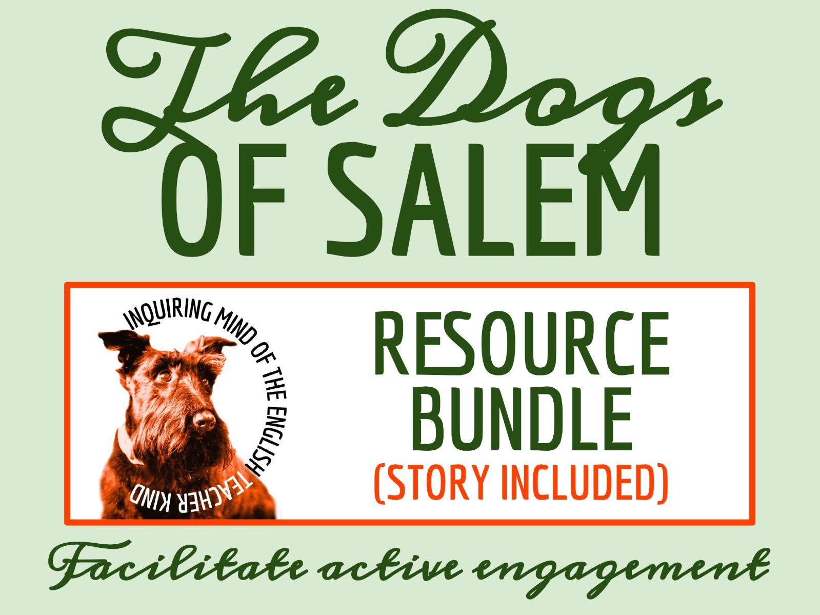 "The Dogs of Salem" by David H. Keller Gothic Fiction Activities | Witch Trials | Halloween Short Story