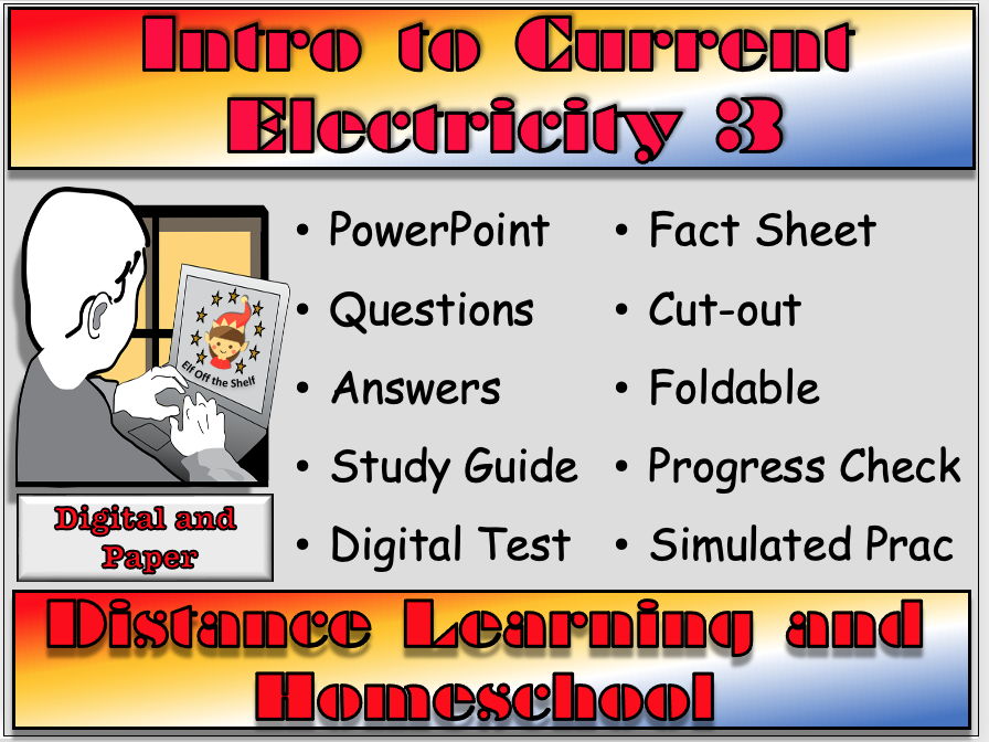 Current Electricity  Intro 3 - Homeschool and Distance Learning Three Lessons for KS3