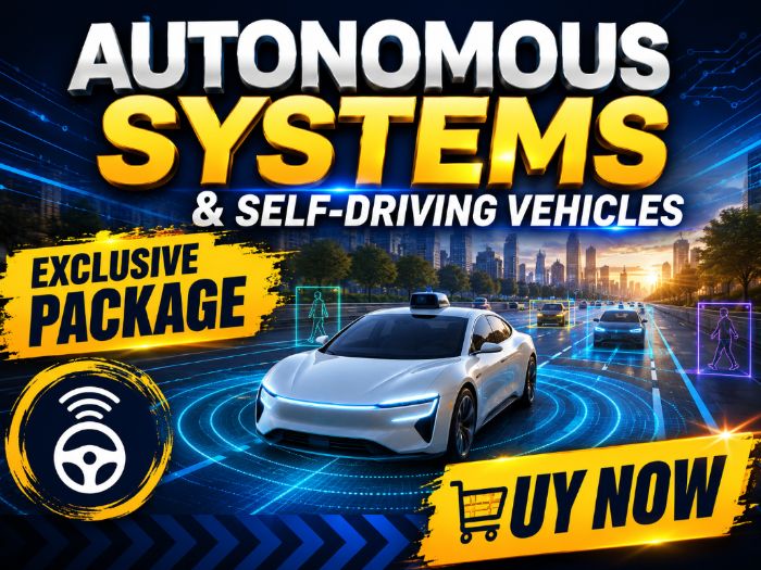 Autonomous systems and self-driving vehicles | Complete Lesson - PPT + Worksheets + Activity + MCQ