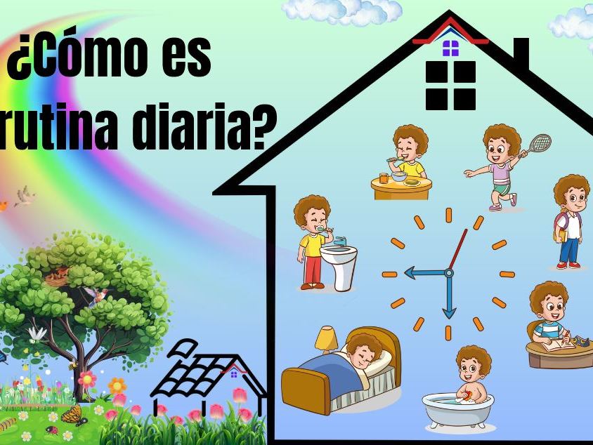 ¿Cómo es tu rutina diaria?