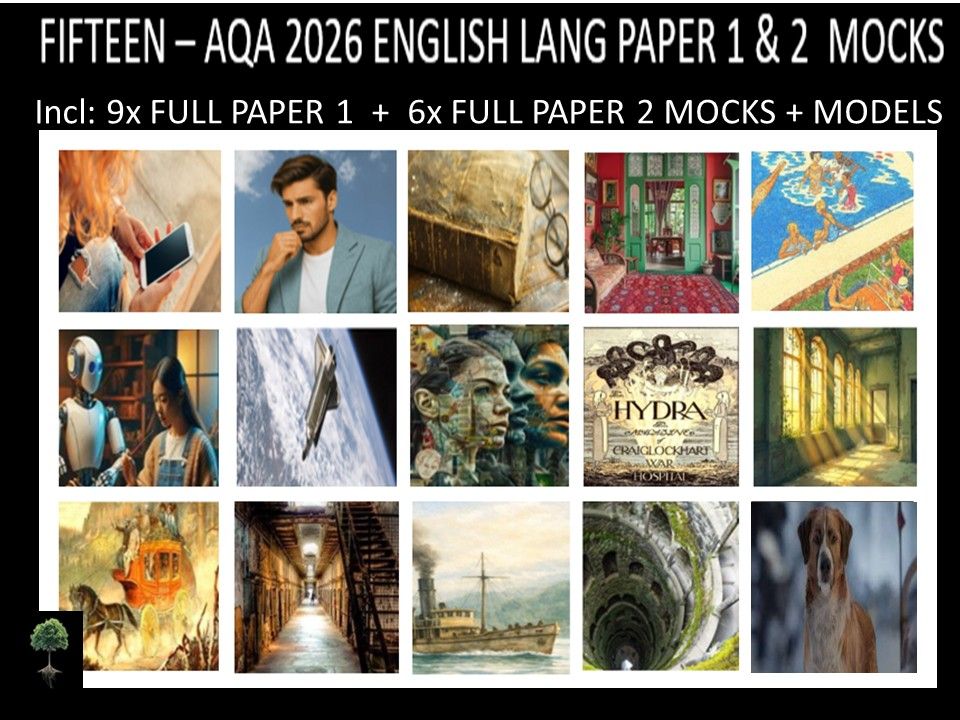 FIFTEEN - AQA PAPER 1 & 2 | 2026 FULL MOCKS | MODELS