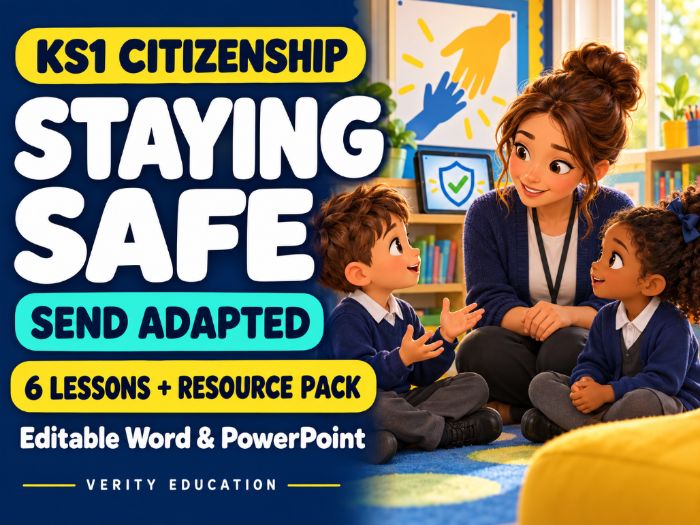 KS1 Citizenship: Staying Safe — SEND-Adapted Pack