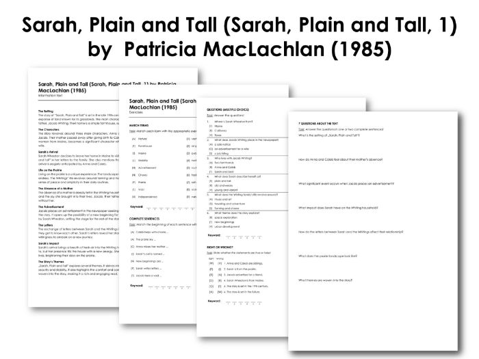 Sarah, Plain and Tall (Sarah, Plain and Tall, 1) by Patricia MacLachlan