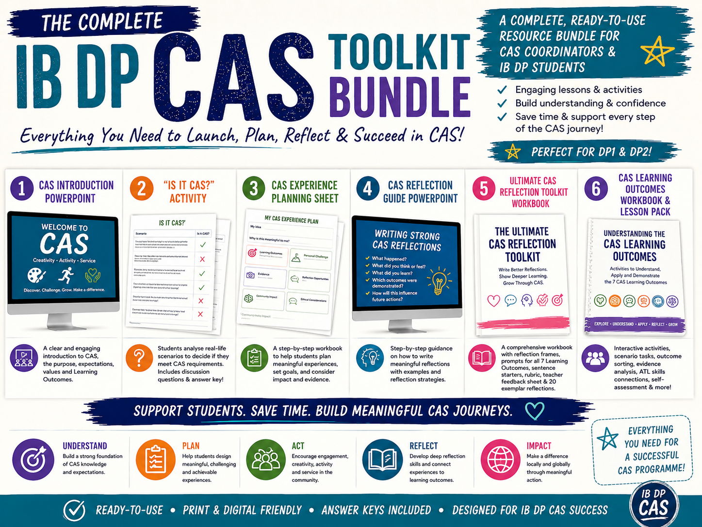 IB DP CAS Starter Toolkit: everything you need to launch, plan & Reflect on CAS