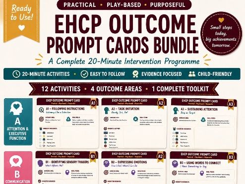 EHCP outcome activity cards - Primary