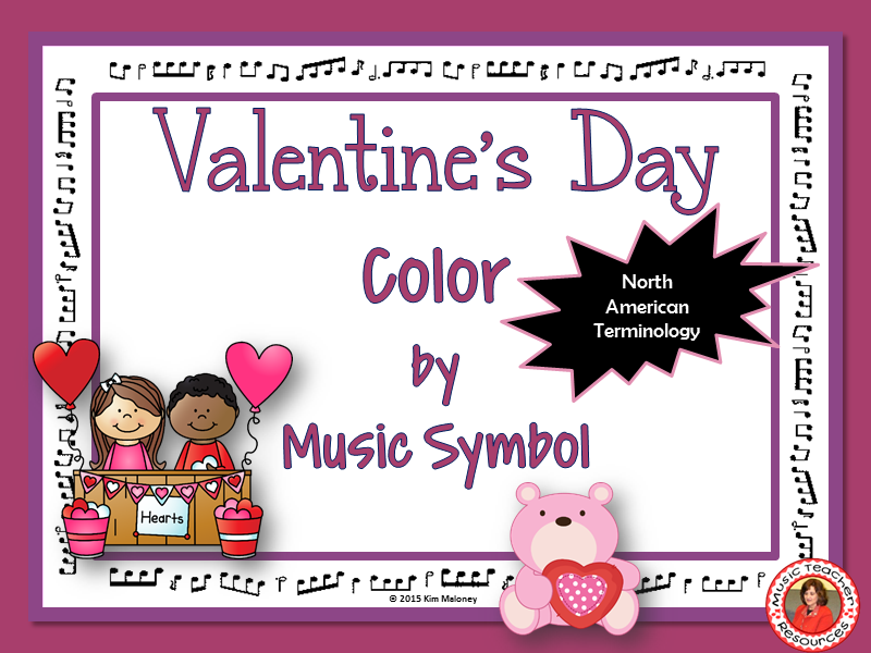 VALENTINE’S DAY COLOR by MUSIC SYMBOL