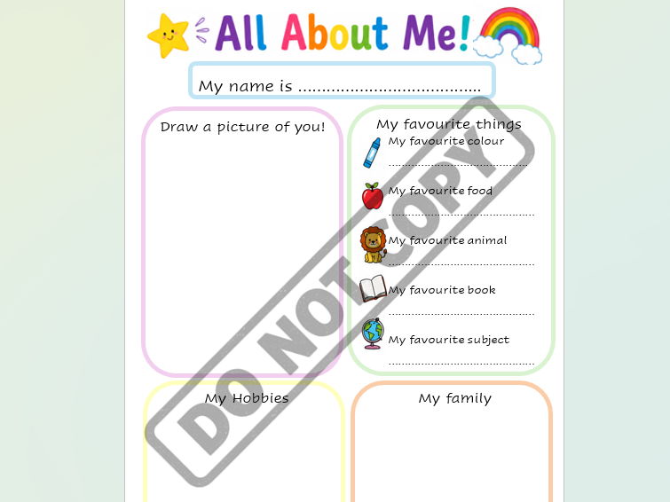 All About Me