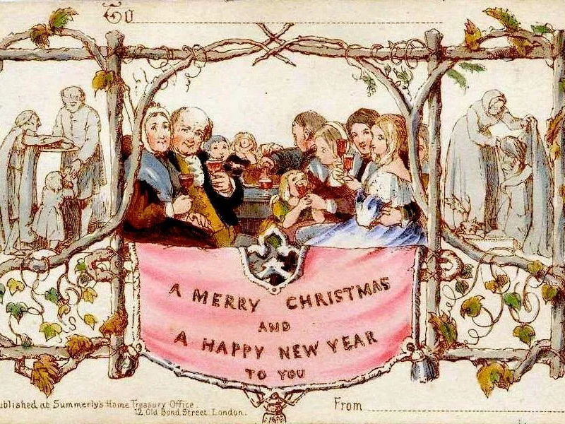 English Non-Fiction  KS2 / KS3 'The First Victorian Christmas Card' Comprehension and writing tasks
