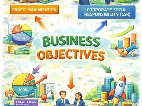 IBDP Economics - Business Objectives - Classroom display