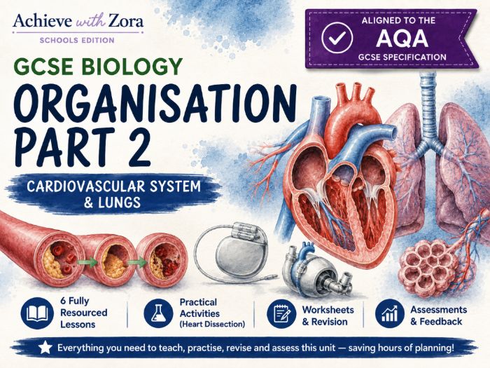 Cardiovascular and Respiratory Systems – Complete Unit 3 for AQA GCSE Biology
