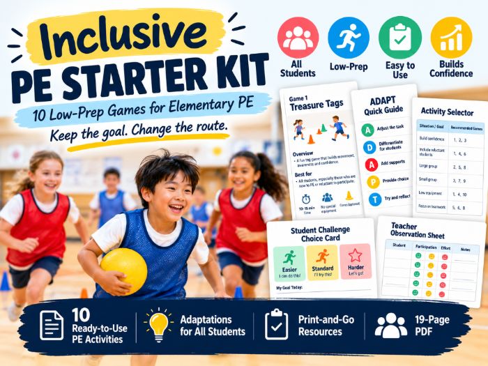 Inclusive PE Games for Primary Students
