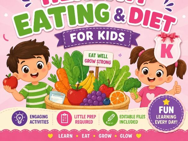 A Balanced Diet – Primary PSHE and Health Lesson on Nutrition and Healthy Eating (Double Lesson)