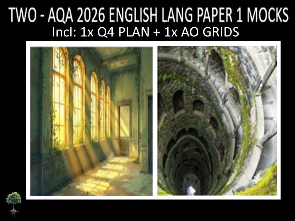 TWO - AQA PAPER 1 | 2026 FULL MOCKS | Q4 PLAN | AO GRIDS