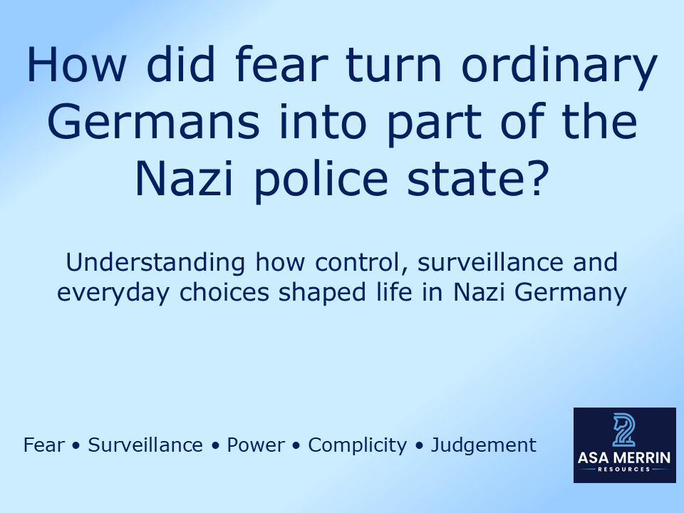 How Fear Turned Ordinary Germans into the Nazi Police State | Edexcel GCSE