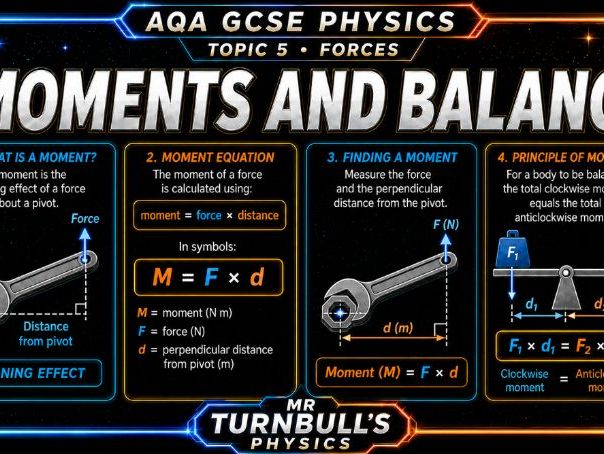 Moments (AQA GCSE Physics)