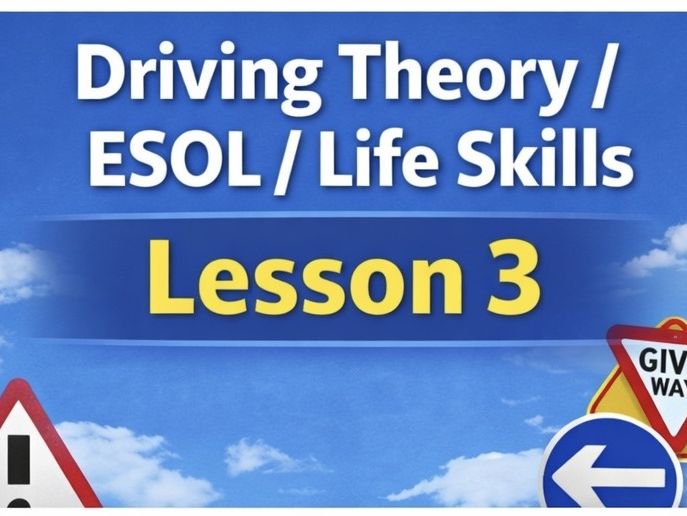 ESOL Driving Theory – Highway Code Rules 170–175 | Junctions Printable, Quiz & Teacher Answers
