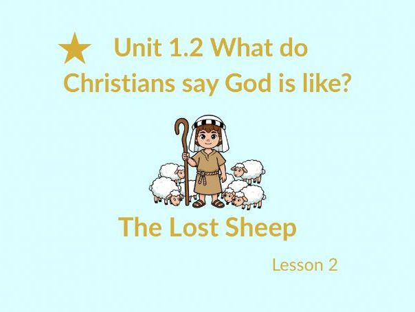 KS1 RE – The Lost Sheep | God forgives (Lesson 2)