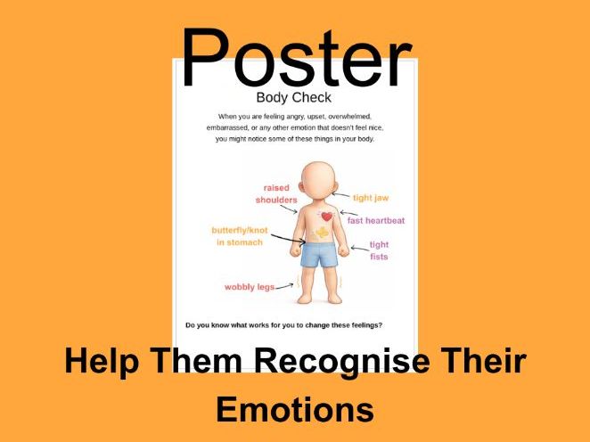 Emotions check-in self-regulation station calm corner visual support poster
