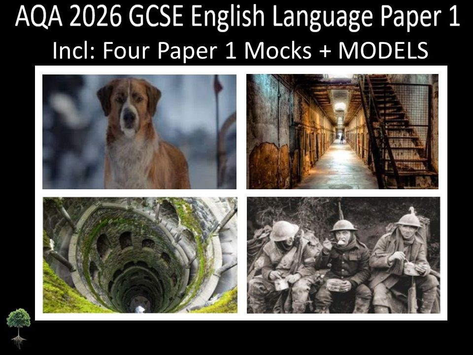 Four AQA 2026 GCSE English Language Paper 1 Mocks | Models
