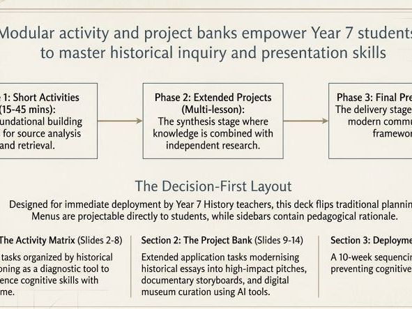 Stone Age & Early Humans – Activity and Project Bank (Year 7 History) Lessons and Activities