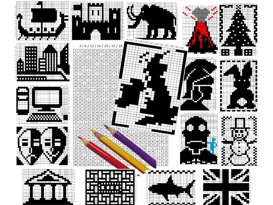 17 Multiplication colouring activity sheets | Teaching Resources