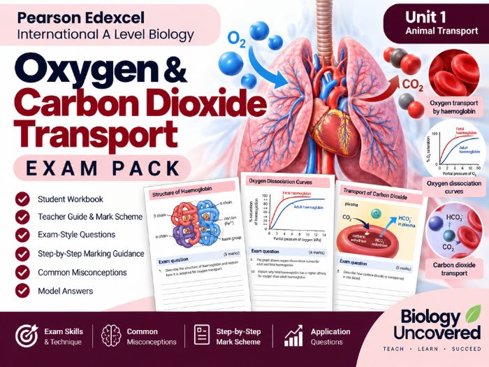 IAL: Oxygen & CO₂ Transport Exam Pack
