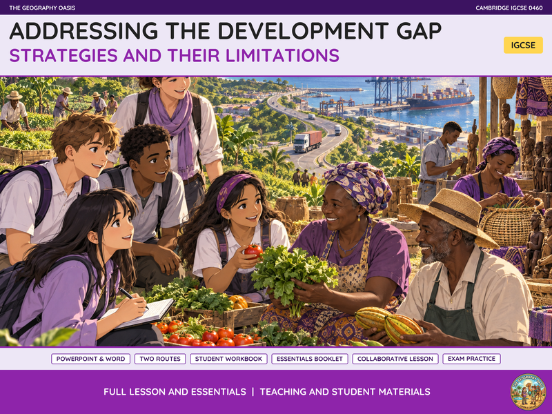 Addressing the Development Gap | Geography Teaching Resource