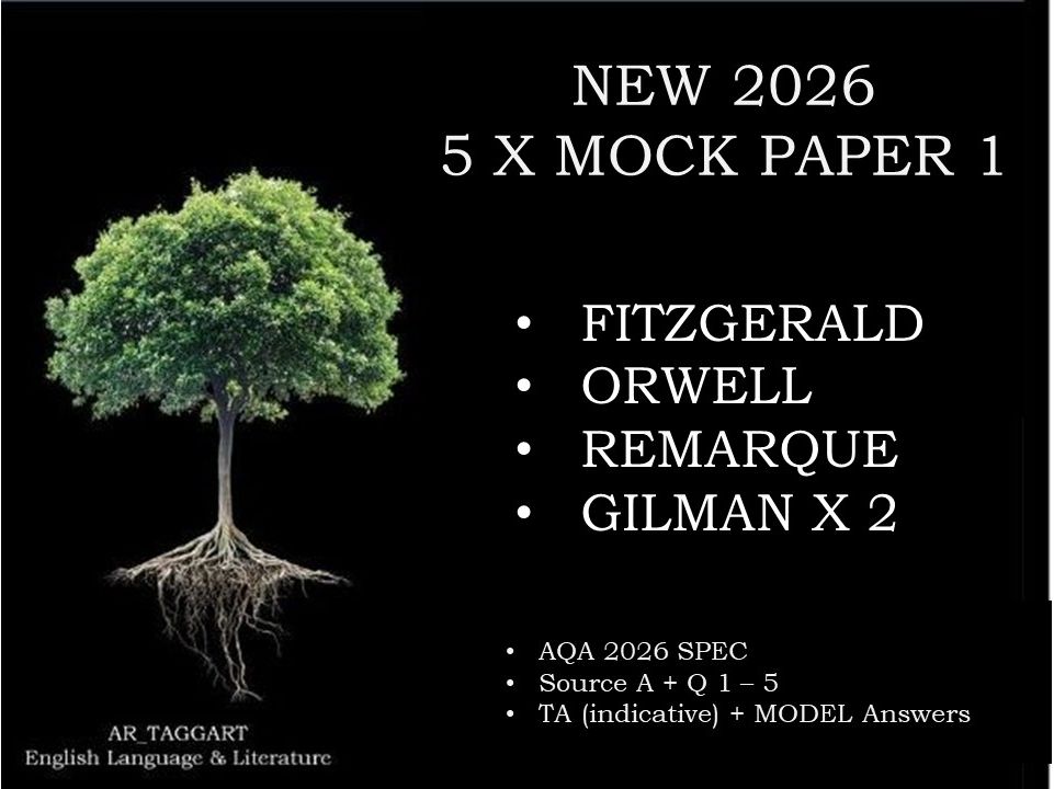 FITZGERALD et al. (5) PAPER 1s |2026 FULL MOCKS | MODELS