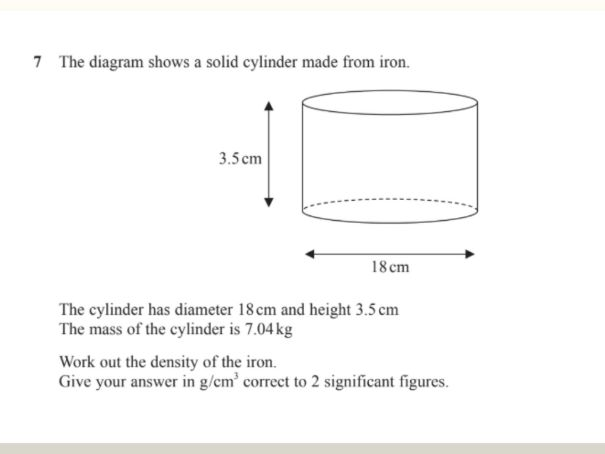Density, Mass & Volume | IGCSE Linear A | Higher | 4MA1 | Maths