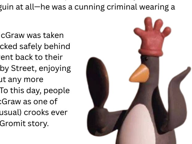 Feathers McGraw Reading Comprehension
