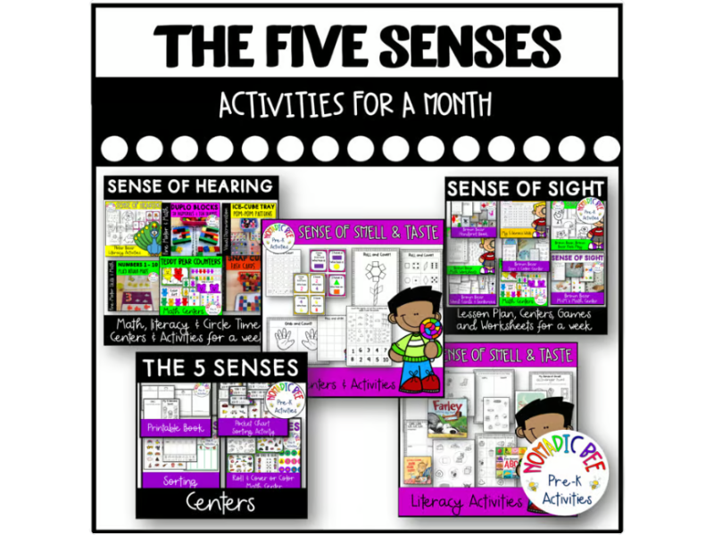 A Theme-a-Month: The 5 Senses