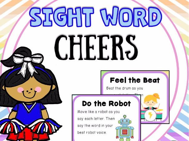 Sight Word Cheers