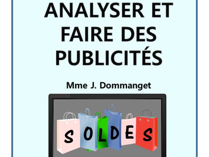 Analyser et faire des publicités