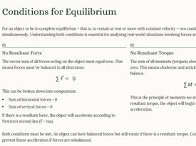 AS Level Physics - 4.2 Equilibrium of Forces