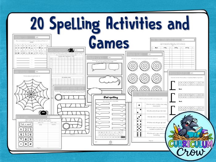 Spelling Activities & Games
