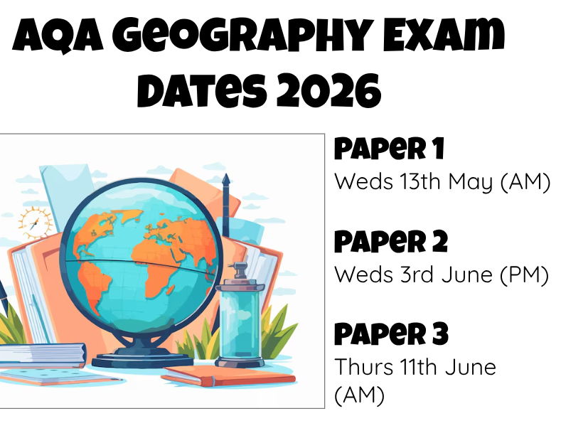 AQA Geography GCSE Paper 1 - Pre-exam Lesson