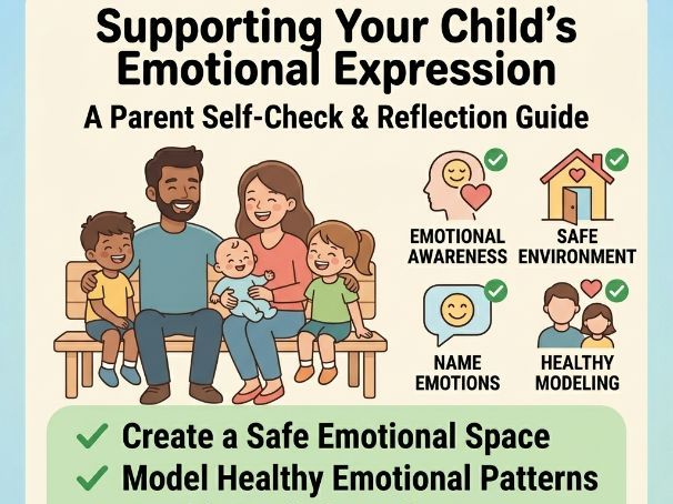Supporting Your Child’s Emotional Expression: A Parent Self-Check & Reflection