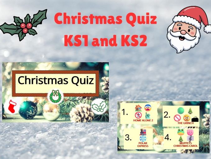Christmas Quiz - KS1 and KS2