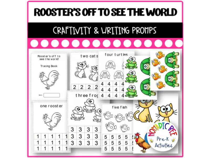 Rooster's Off to See the World Activities