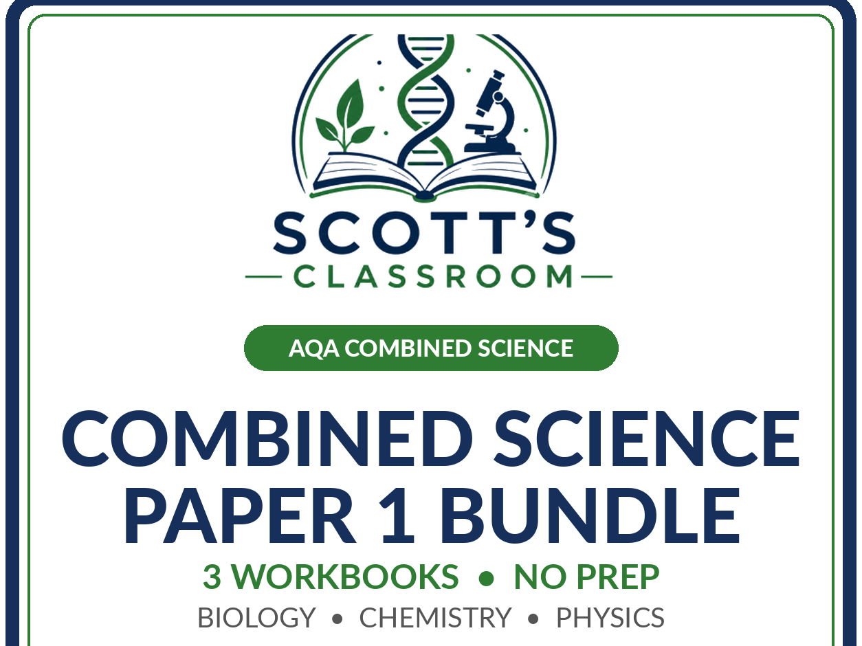 AQA Combined Science Paper 1 Revision Bundle